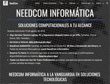 Tablet Screenshot of needcom.cl
